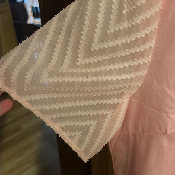 Soft Pink Short Sleeve Oversized Tee ladies - Picture 4 of 7